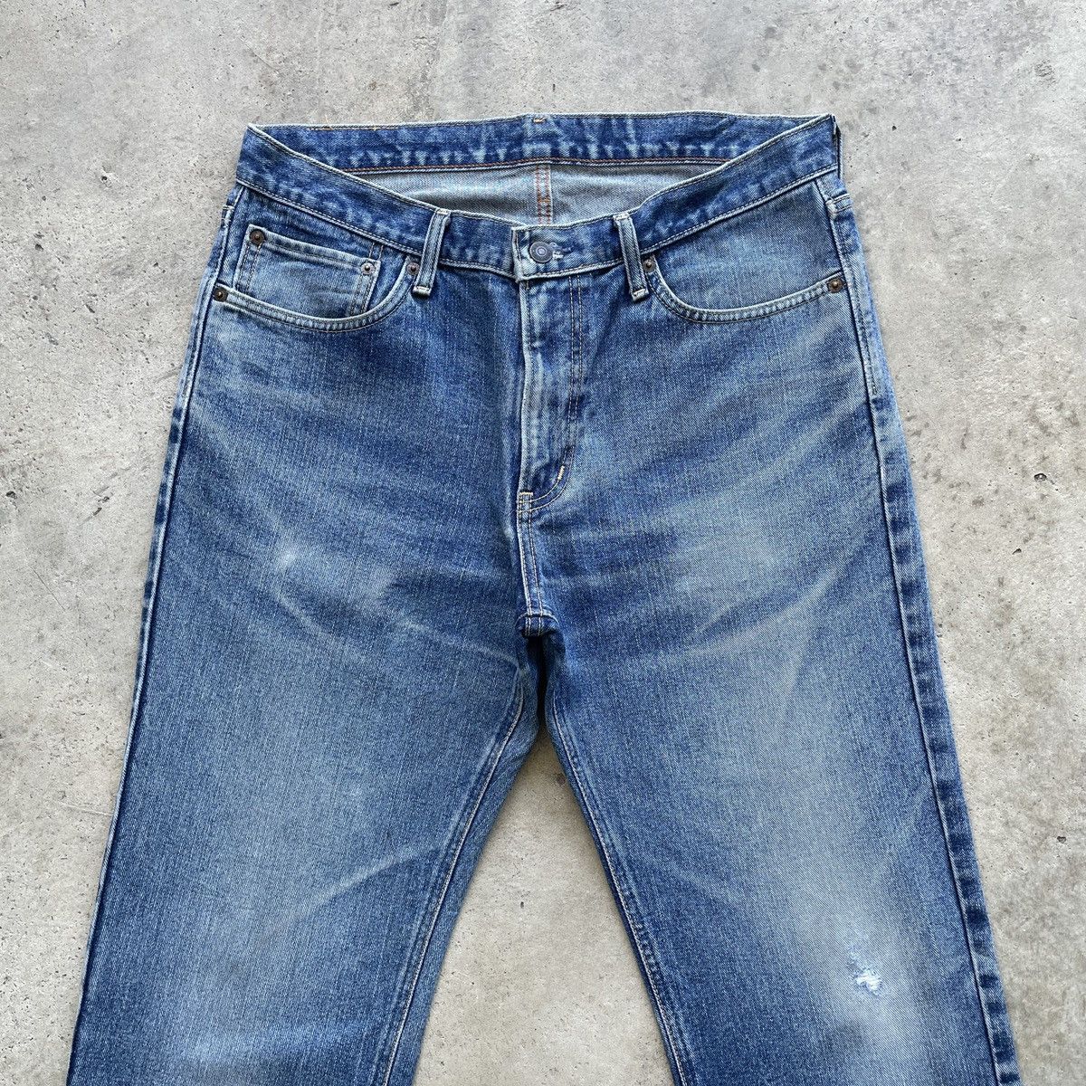 Edwin Vintage Edwin Japan Loose Fit Tapered Leg Jeans Pants Denim Size US 34 / EU 50 - 3 Thumbnail