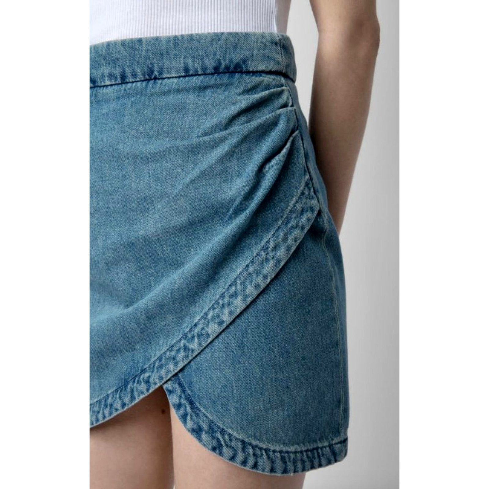 Zadig & Voltaire Zadig & Voltaire Julipe Denim Skirt Light Blue 34 (XS) Size 24" / US 00 / IT 34 - 2 Thumbnail