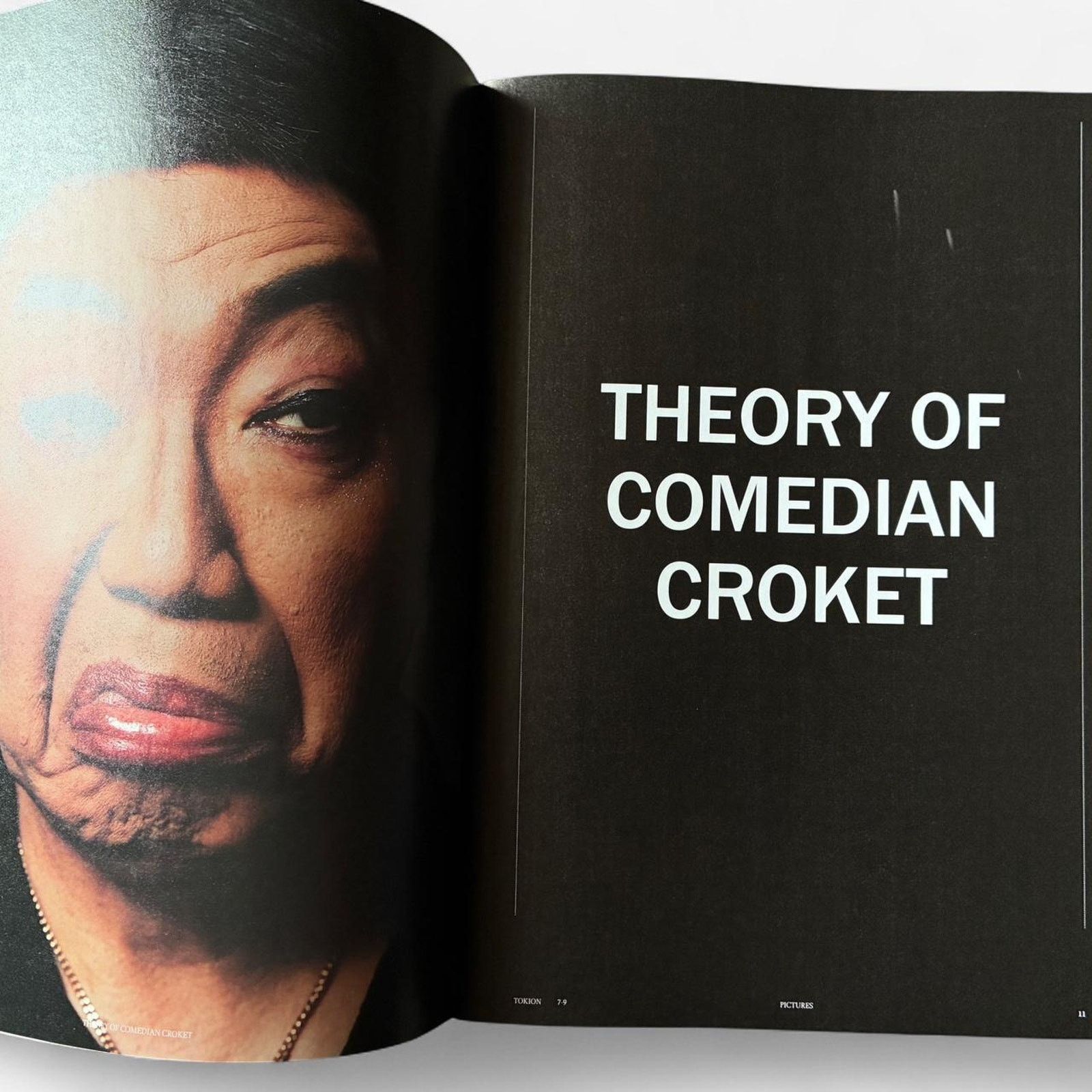 Japanese Brand CROKET IS ART by Yasumasa Morimura via TOKION Magazine Size ONE SIZE - 3 Thumbnail