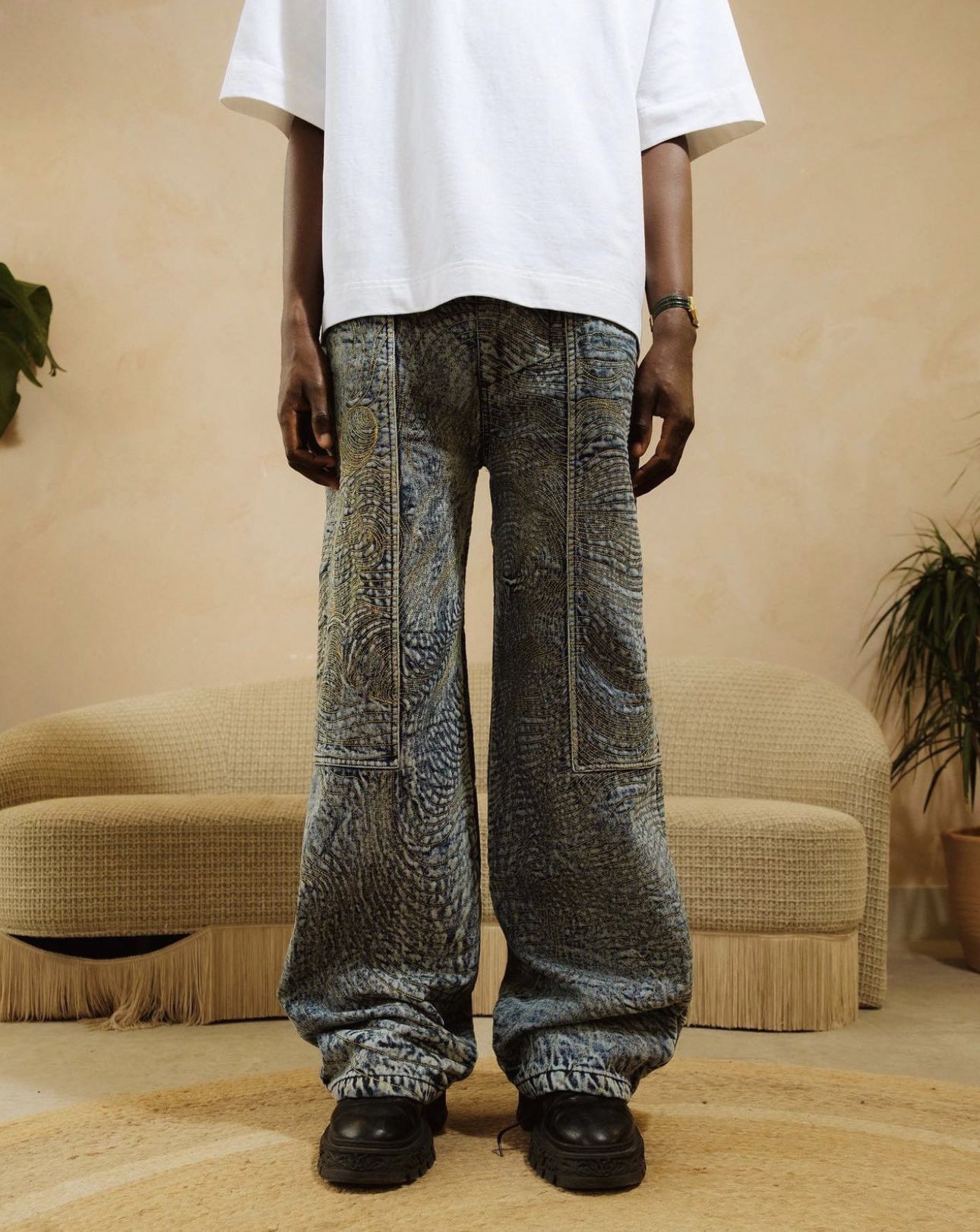 House of Errors Quilted Denim