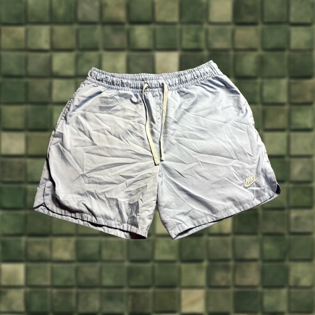 Nike Nike Sportswear Woven Flow Shorts Mens M Blue Elastic DM6829 Size US 31 - 1 Thumbnail