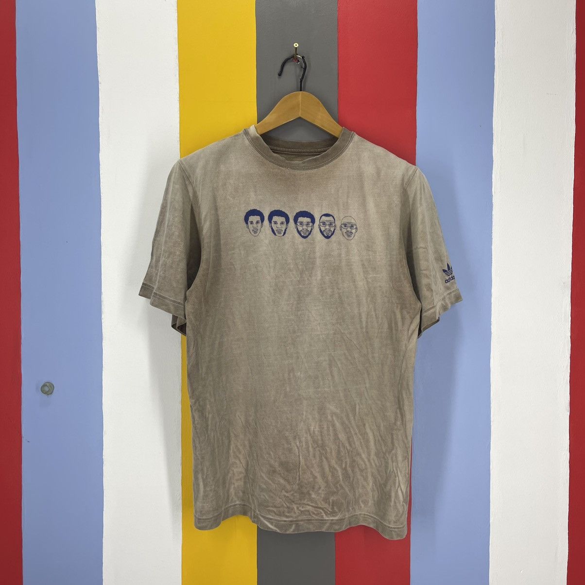 Adidas Vintage ADIDAS x KAREEM ABDUL JABAR T Shirt #2003/13 Size US M / EU 48-50 / 2 - 1 Thumbnail
