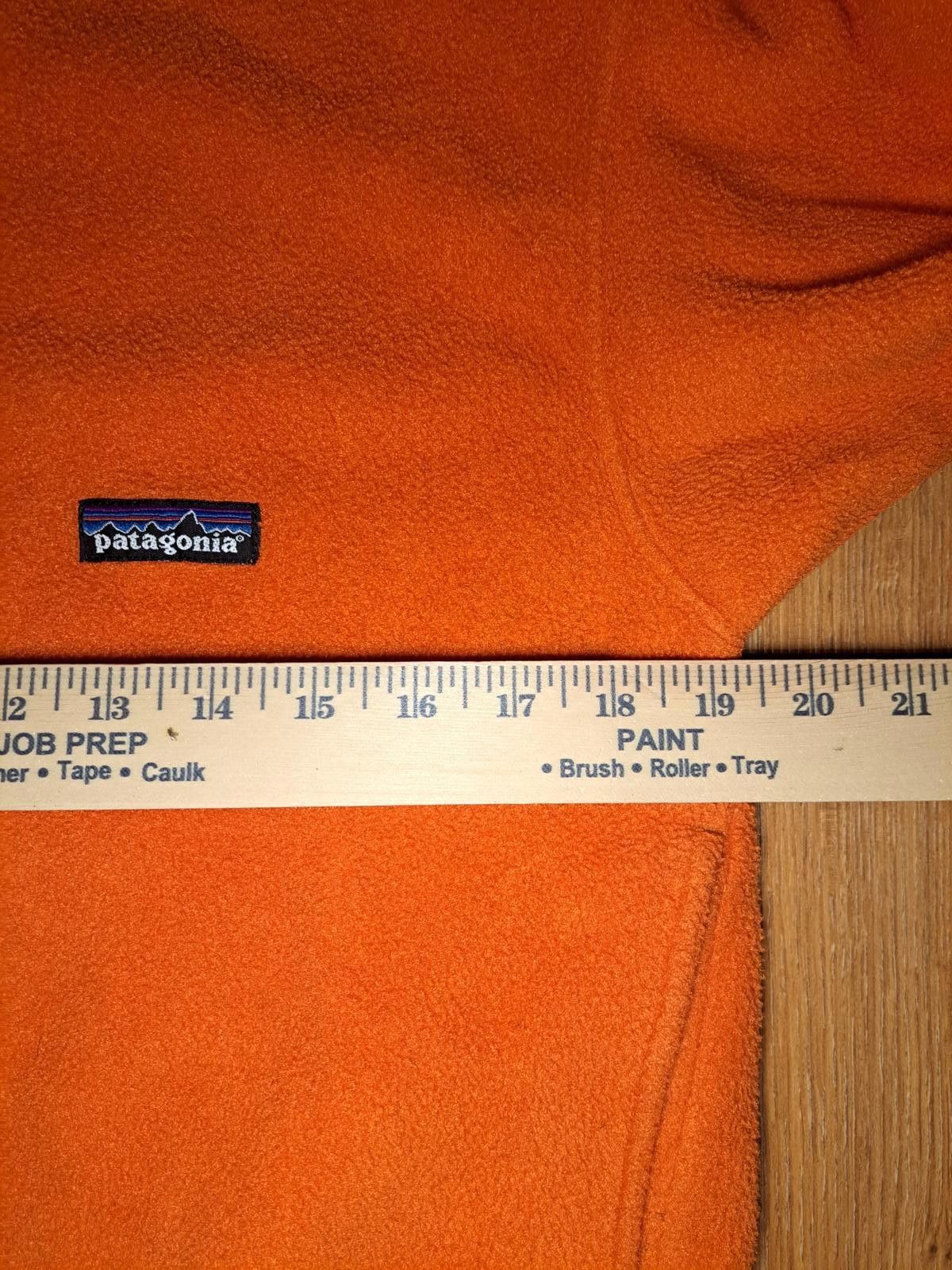 Patagonia VINTAGE 1997 Patagonia Synchilla Pullover Kids XL Orange Size US XL / EU 56 / 4 - 8 Thumbnail