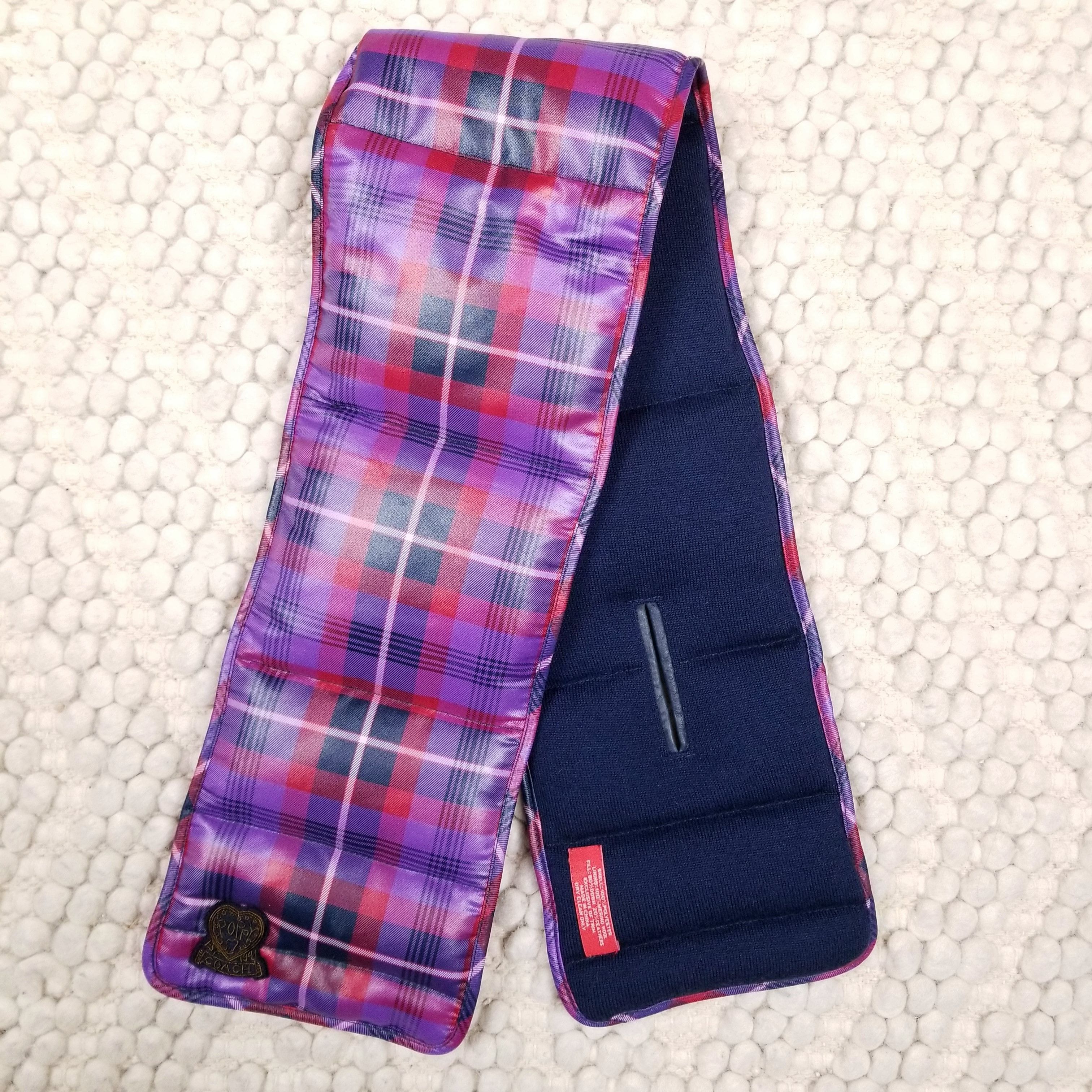 Coach Poppy Plaid Puffer Loop Scarf Size ONE SIZE - 2 Thumbnail