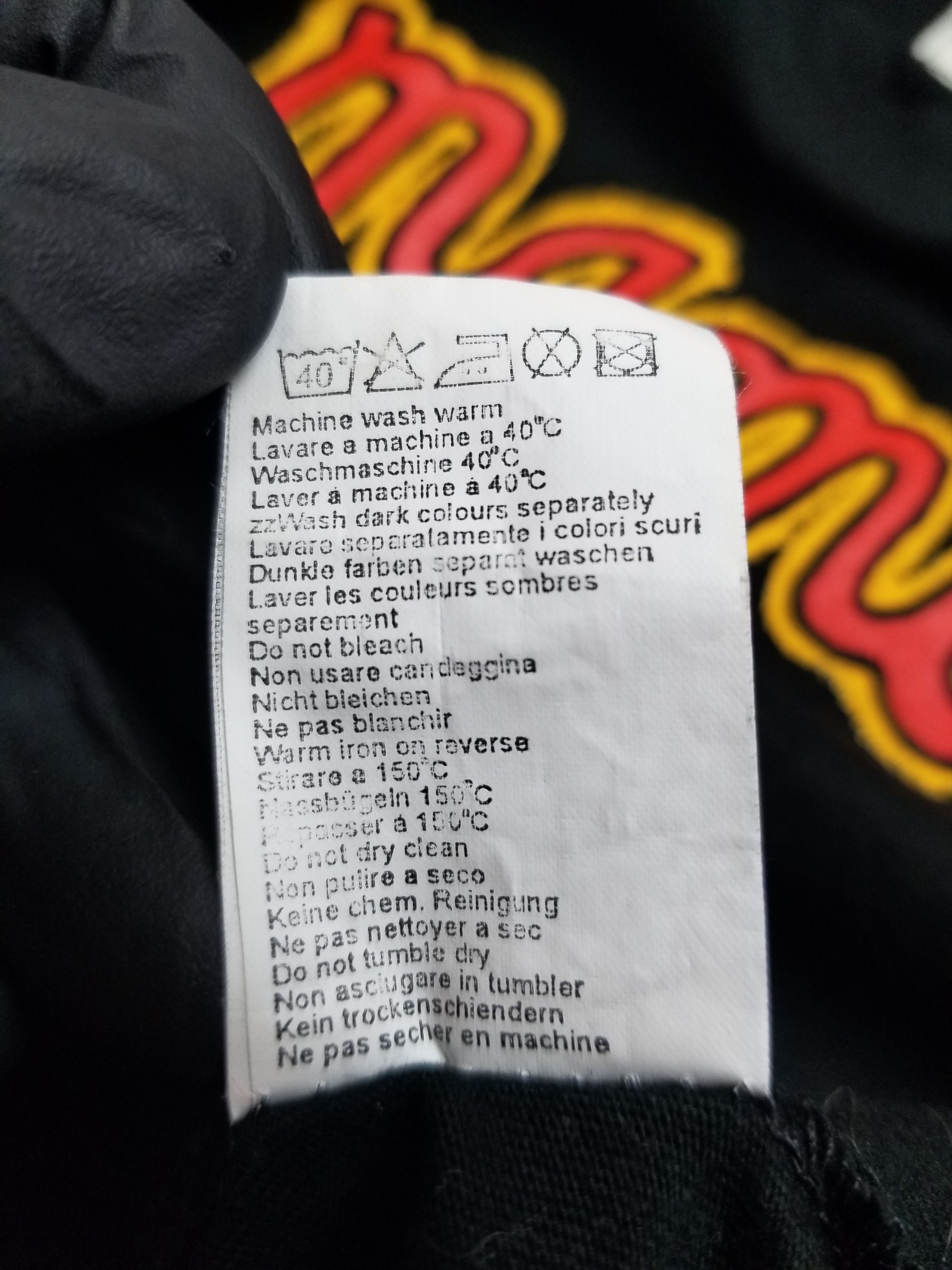 Vintage Mambo 2000 Pope and Bear Black T-shirt Tee