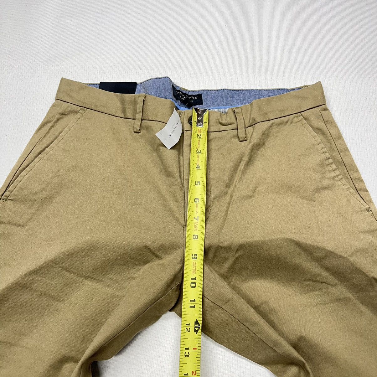 Banana Republic Banana Republic Pants Mason Stretch Chino Khaki Beige Size US 32 / EU 48 - 22 Thumbnail