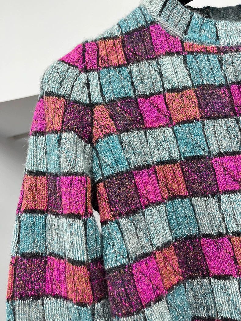 Chanel Chanel Hamburger series colorful plaid dress Size XXS / US 00 / IT 34 - 2 Thumbnail