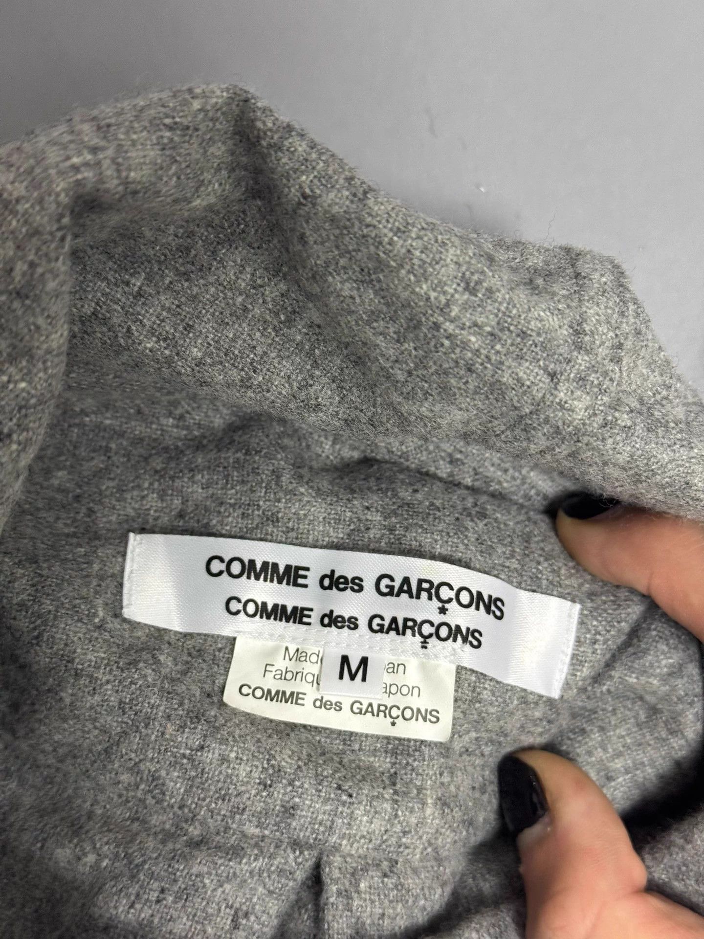 Comme des Garcons Comme des Garçons 10aw grey two-piece shirt Size M / US 6-8 / IT 42-44 - 6 Thumbnail