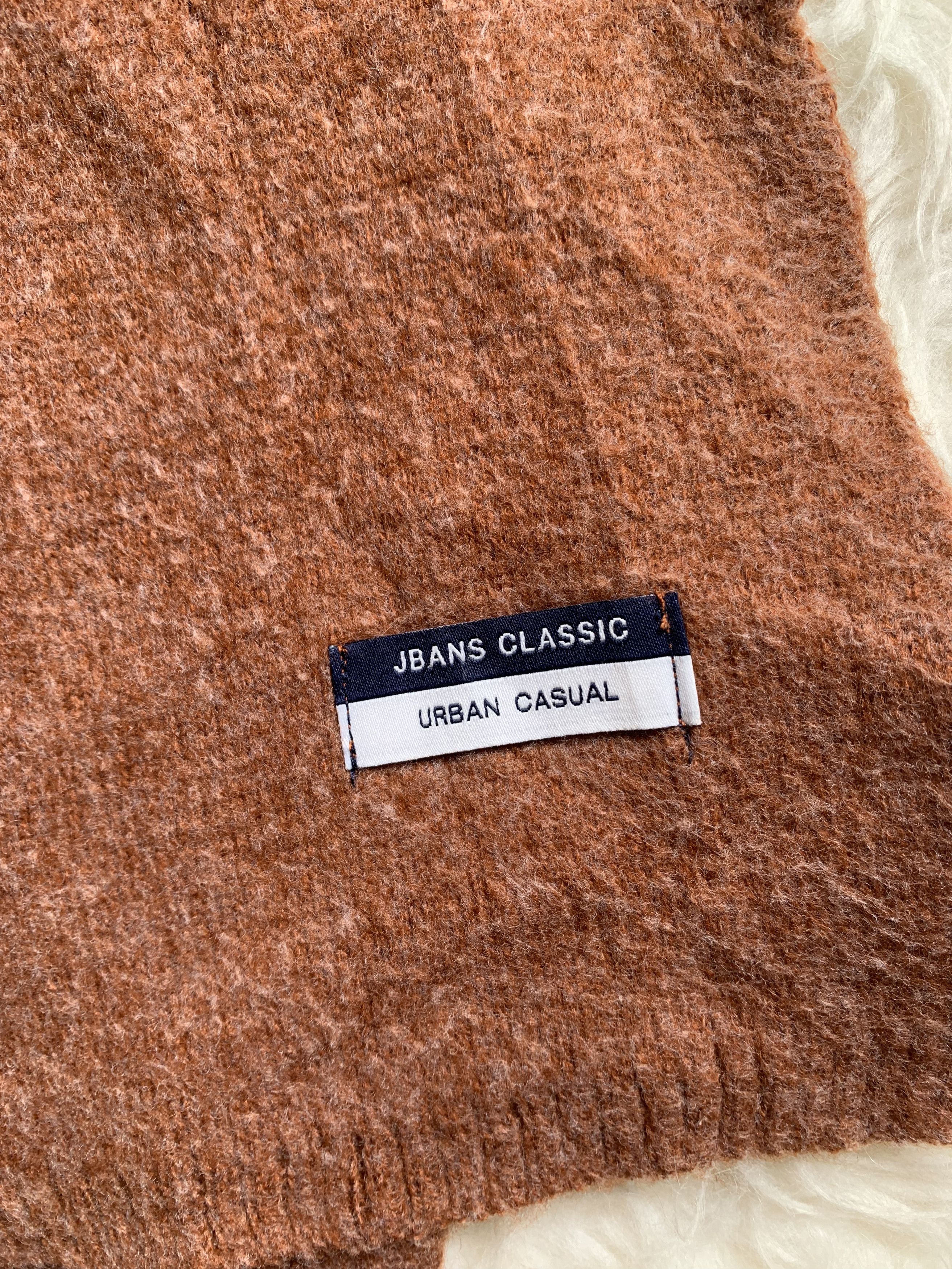 Urban Classics Mini muffler scarf Jbans classic peach Size ONE SIZE - 5 Thumbnail