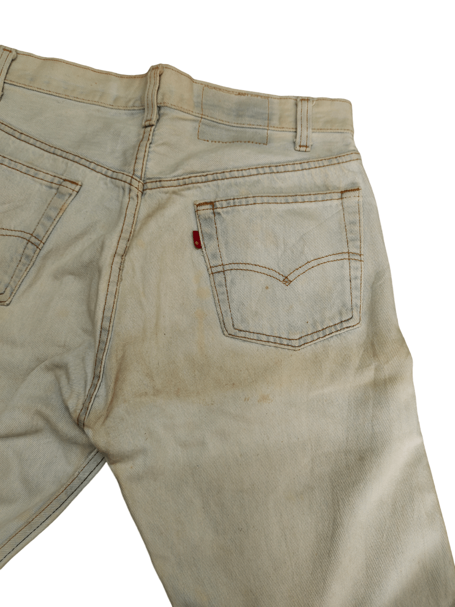 Levi's Vintage 80s Levis 501 Light Dirty Wash Denim Jeans Size US 29 - 16 Thumbnail