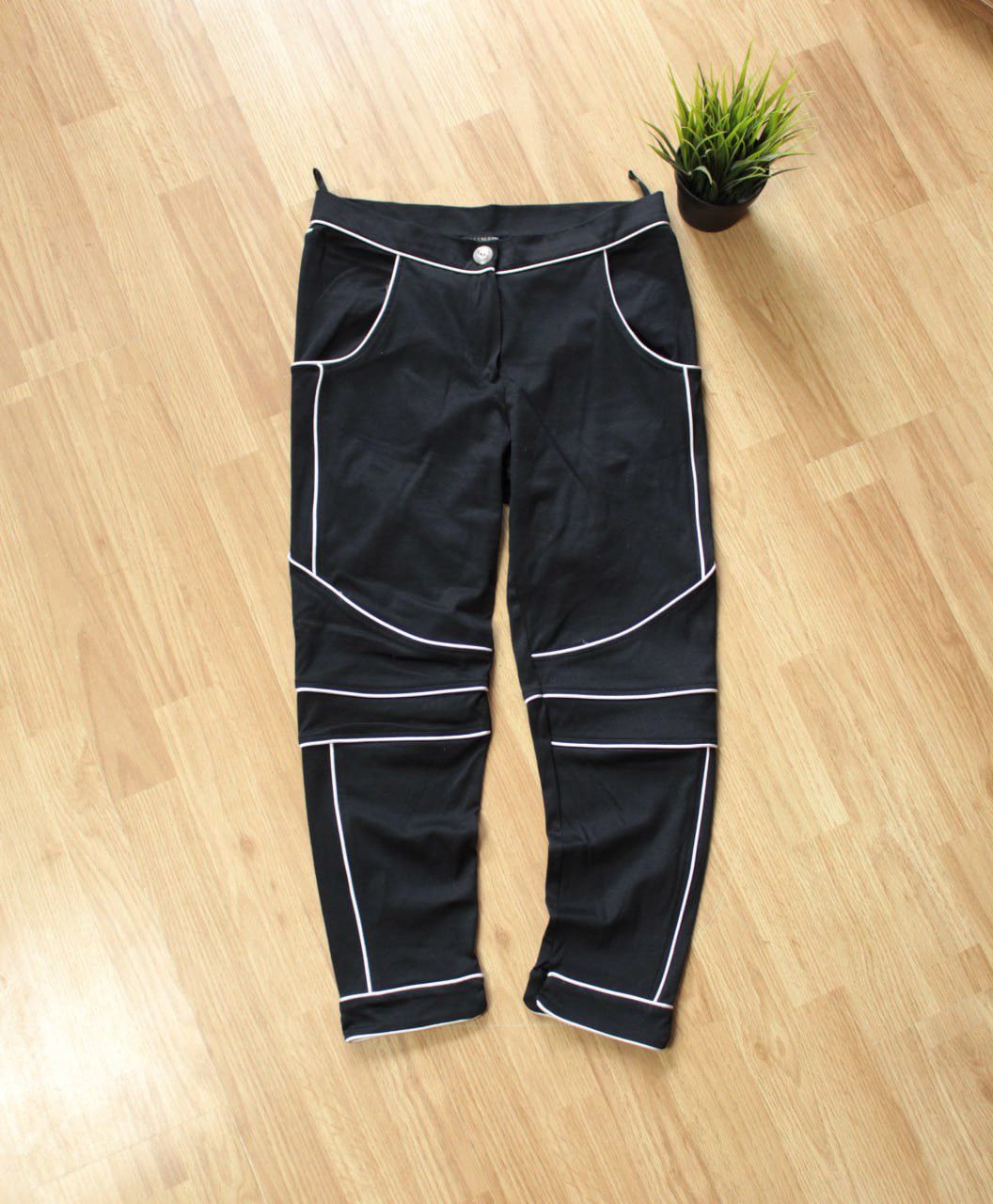 Balmain 🔥 Rare Balmain Cotton Trousers Pants Size 36" / US 14 / IT 50 - 2 Thumbnail