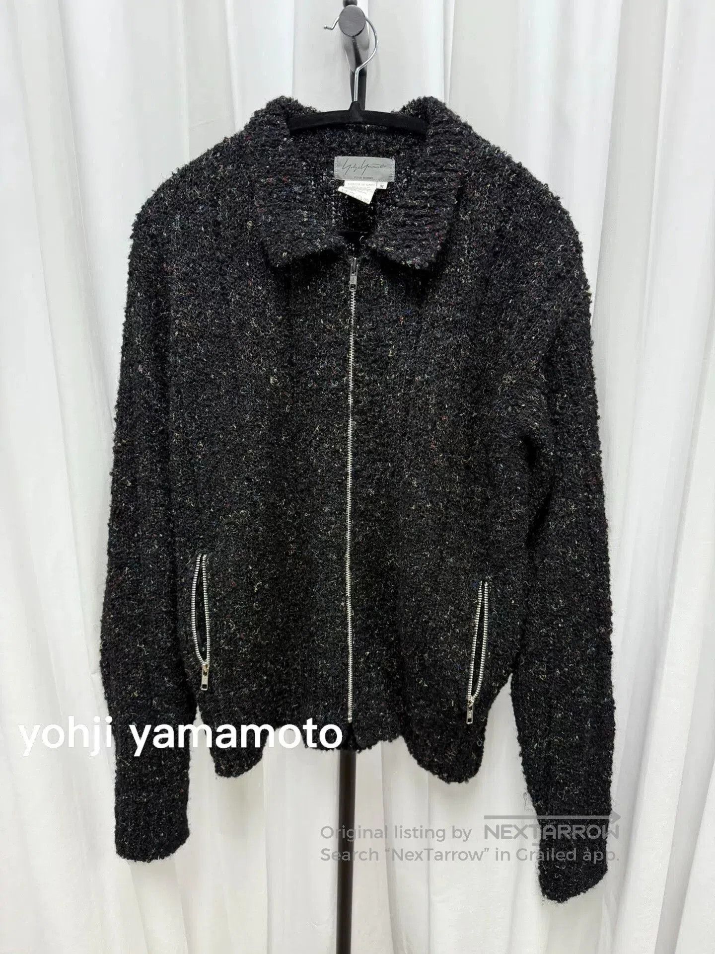 Yohji Yamamoto Yohji Yamamoto Knit Wool Jacket. Size US M / EU 48-50 / 2 - 1 Thumbnail