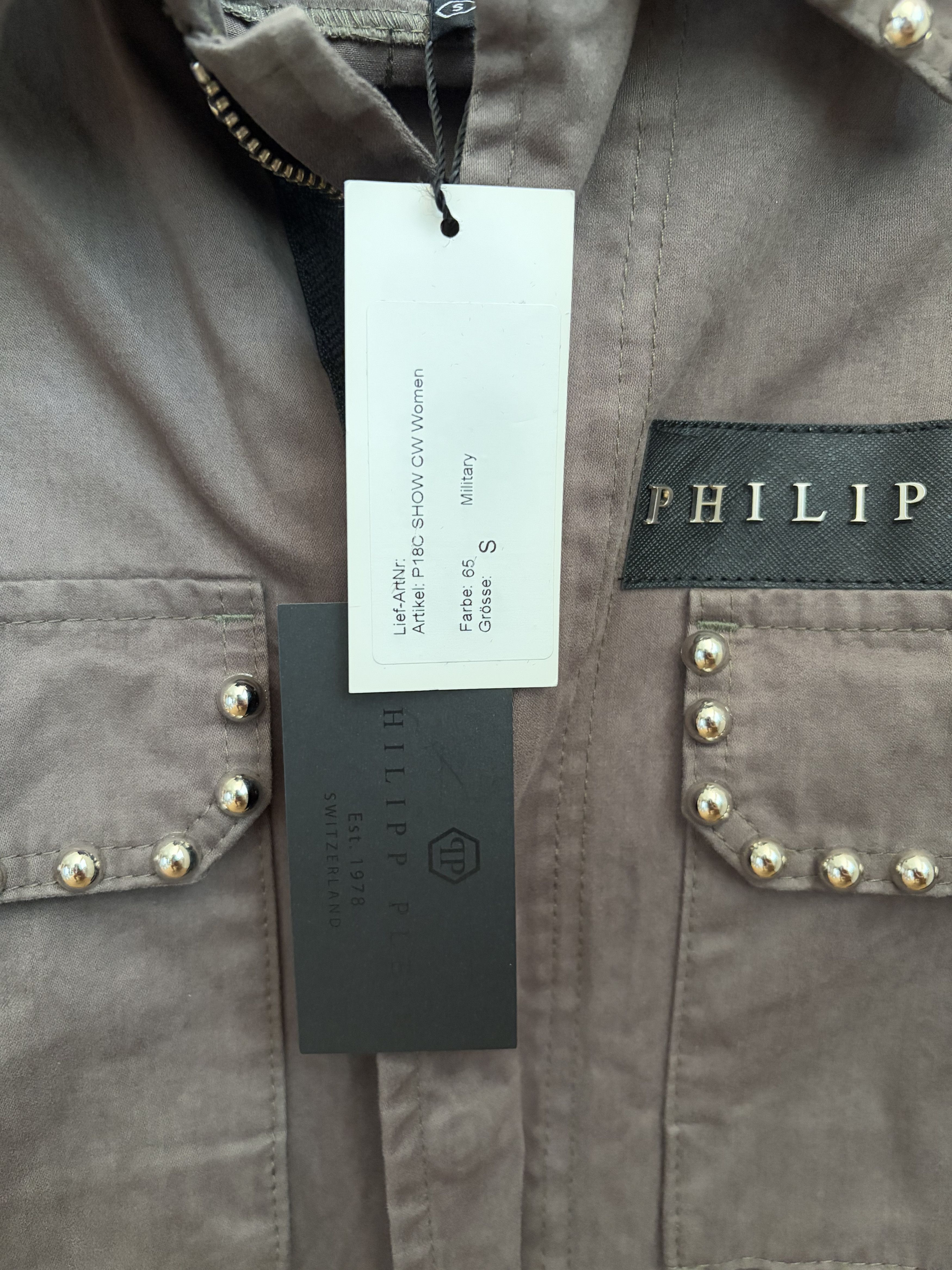 Philipp Plein Philipp Plein SS18 Milan Fashion Show Military Jacket Size S / US 4 / IT 40 - 3 Thumbnail
