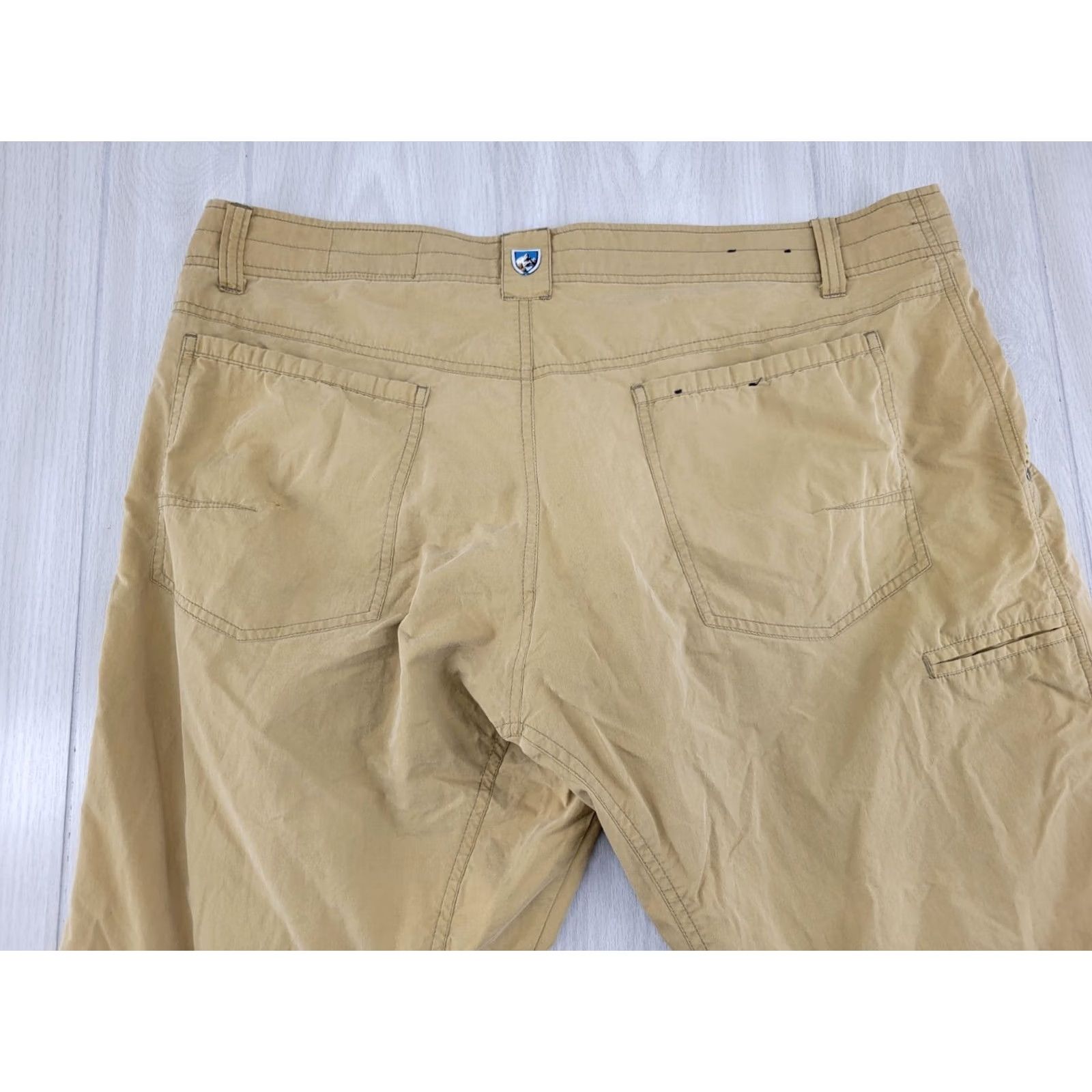 Vintage VINTAGE Distressed Kuhl Kontra Lightweight Hiking Pants 40 X 32 Tan Mens Cargo Outdoor Shoes? Size US 40 / EU 56 - 7 Thumbnail