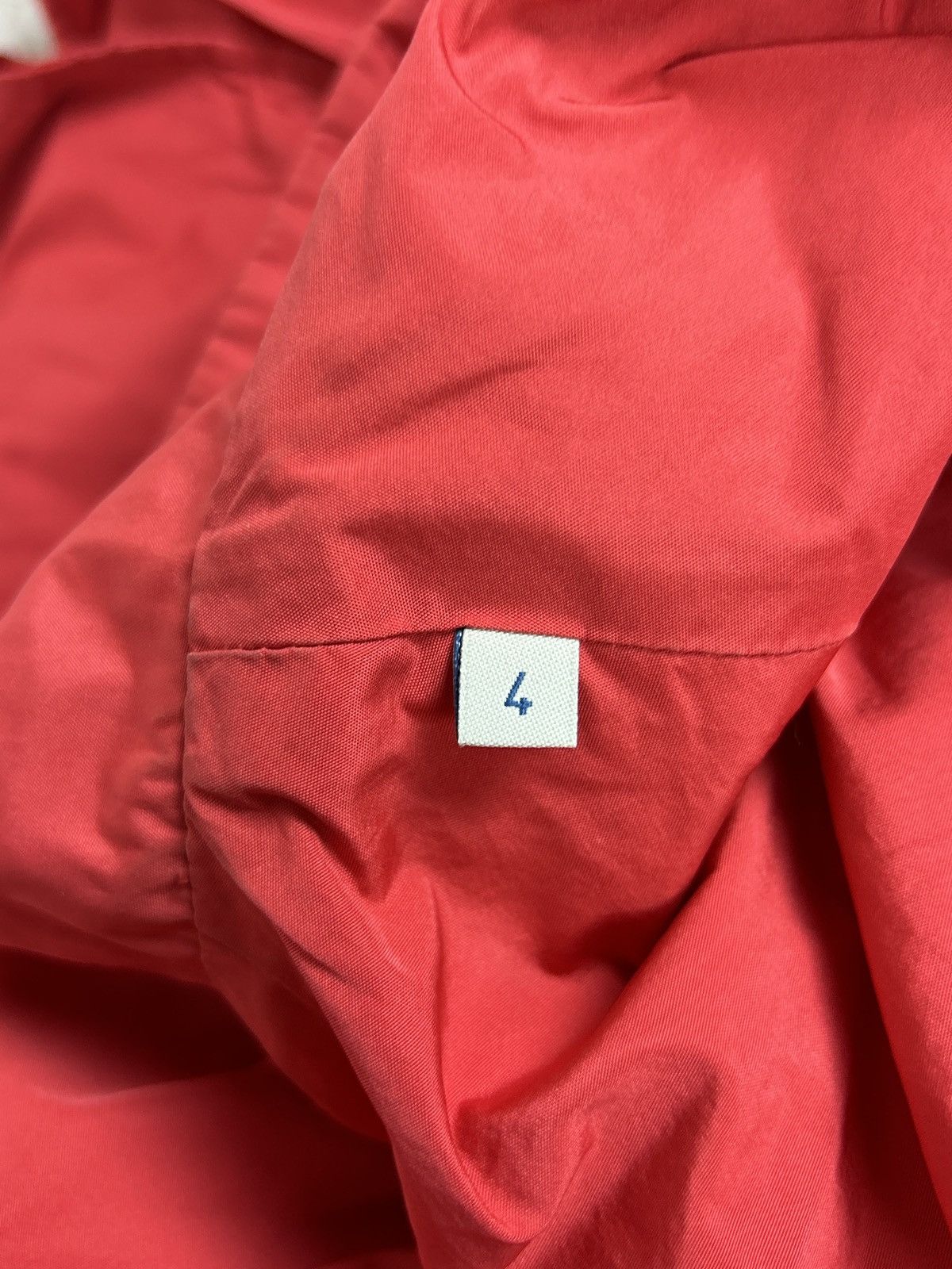 Moncler Moncler Red Rain Jacket Nylon Coat Size 4 Size L / US 10 / IT 46 - 16 Thumbnail