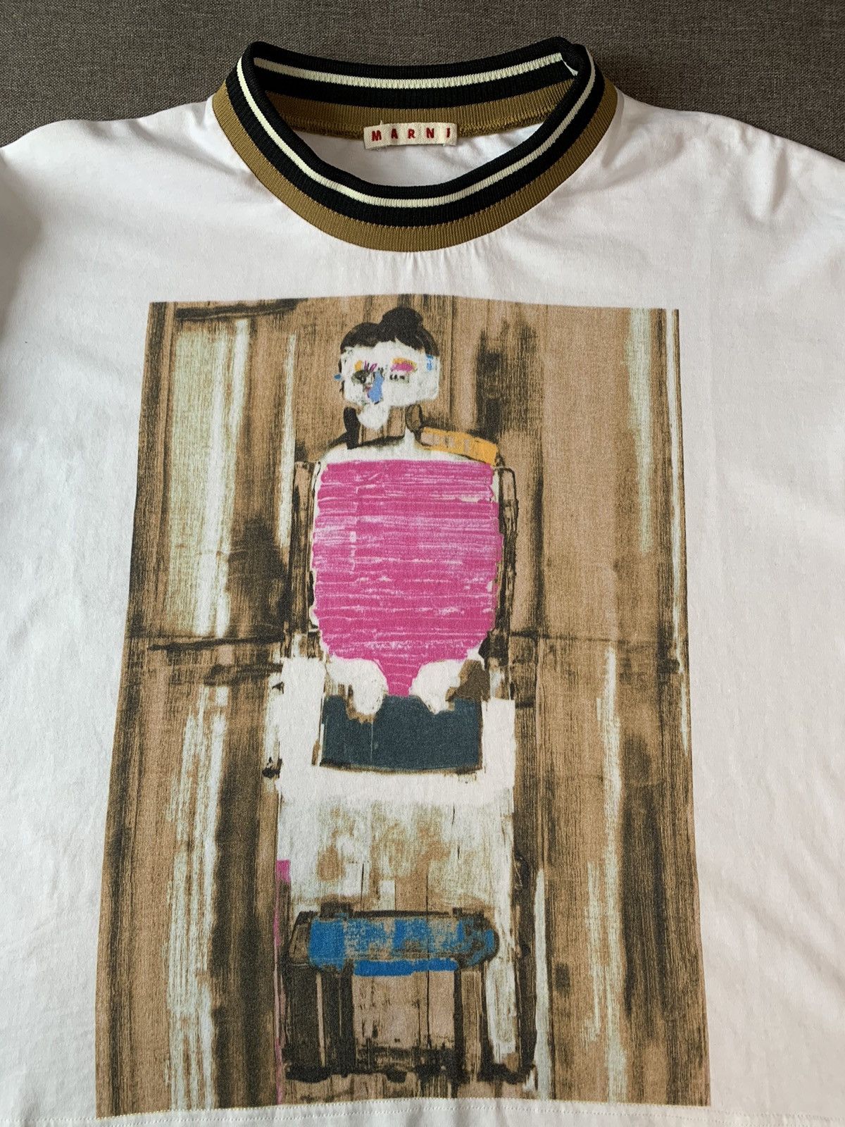 Marni Marni Magnus Plessen Long sleeve t shirt art Size M / US 6-8 / IT 42-44 - 3 Thumbnail