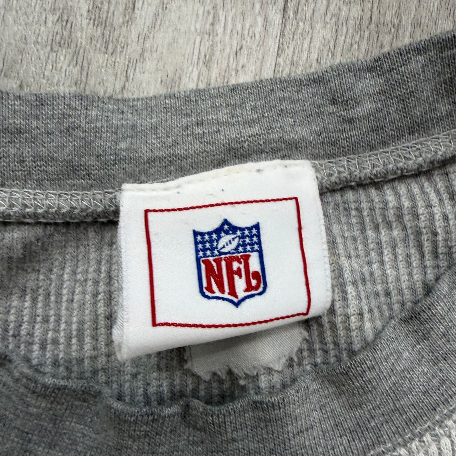 Vintage Vintage Green Bay Packers Thermal Shirt Men's XL Gray 90s Size US XL / EU 56 / 4 - 4 Thumbnail