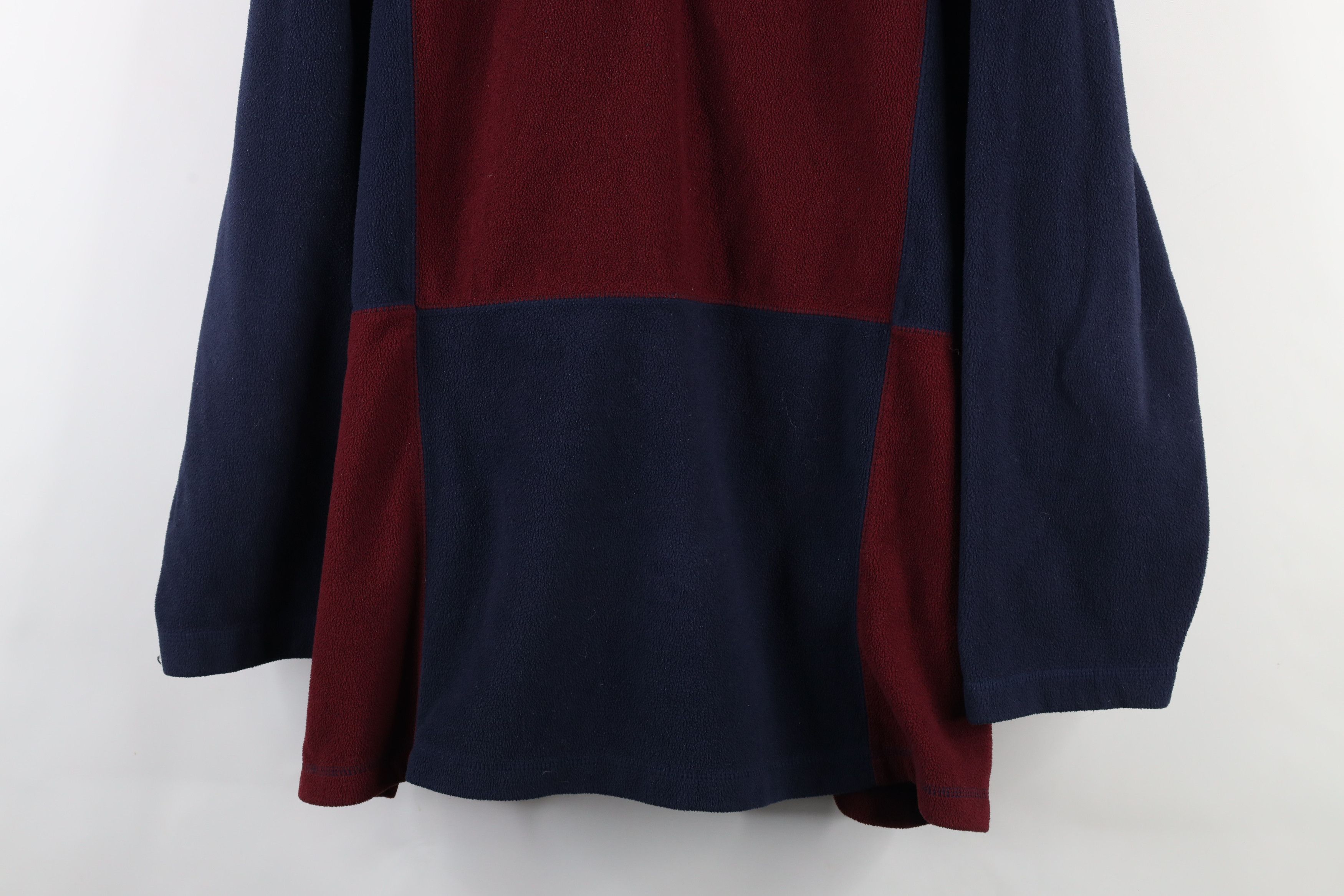 Vintage Vintage 90s Streetwear Half Zip Fleece Pullover Sweater Size 3XL / US 20-22 - 3 Thumbnail