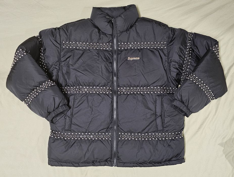 Supreme SUPREME B.B. SIMON STUDDED PUFFER JACKET | Grailed