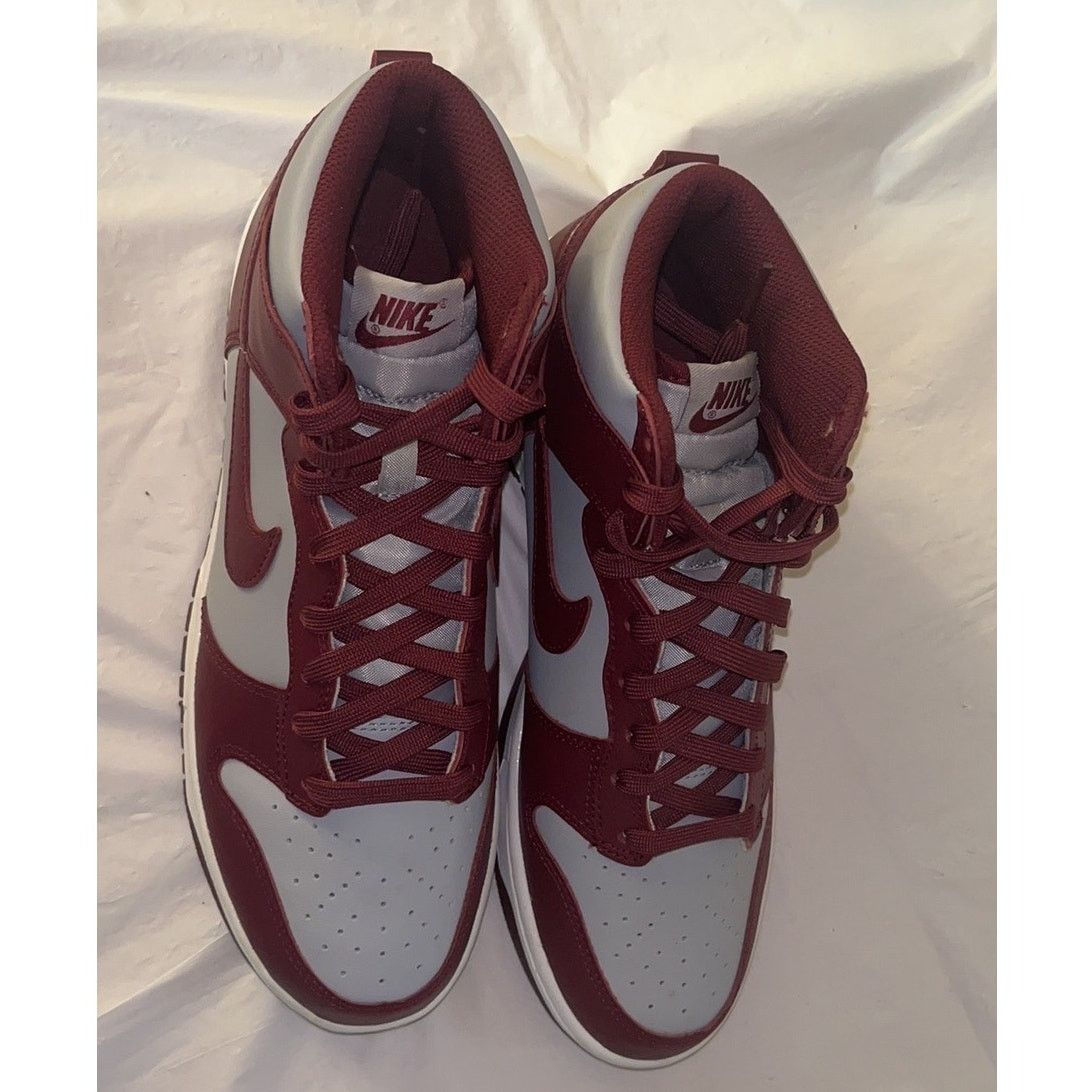 Nike Nike Dunk High Retro Dark Beetroot Wolf Grey DD1399-600 Size US 9.5 / EU 42-43 - 3 Thumbnail