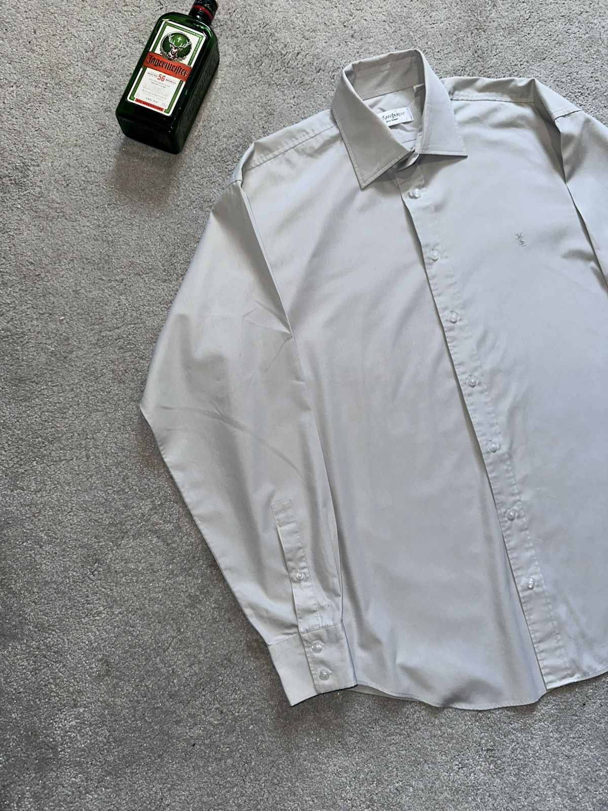 Yves Saint Laurent Yves Saint Laurent Vintage Shirt Designer Size US XL / EU 56 / 4 - 3 Thumbnail