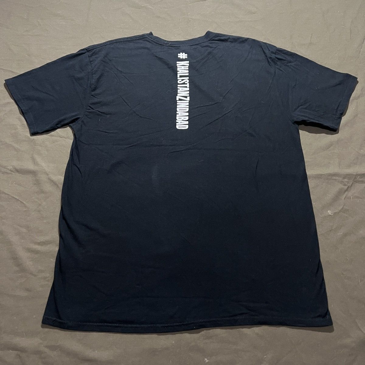 Vintage Vintage Y2K Khalistan Zindabad Tee XL AK47 Gun graphic Size US XL / EU 56 / 4 - 4 Thumbnail