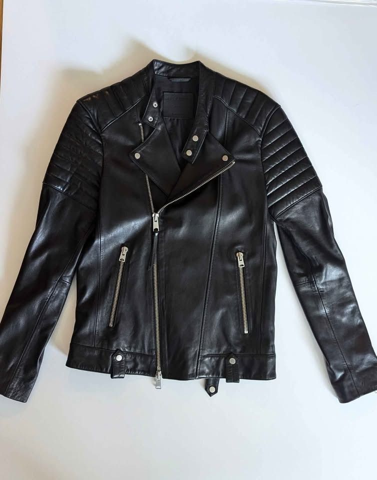 Allsaints All Saints Leather Jacket Size US S / EU 44-46 / 1 - 1 Thumbnail