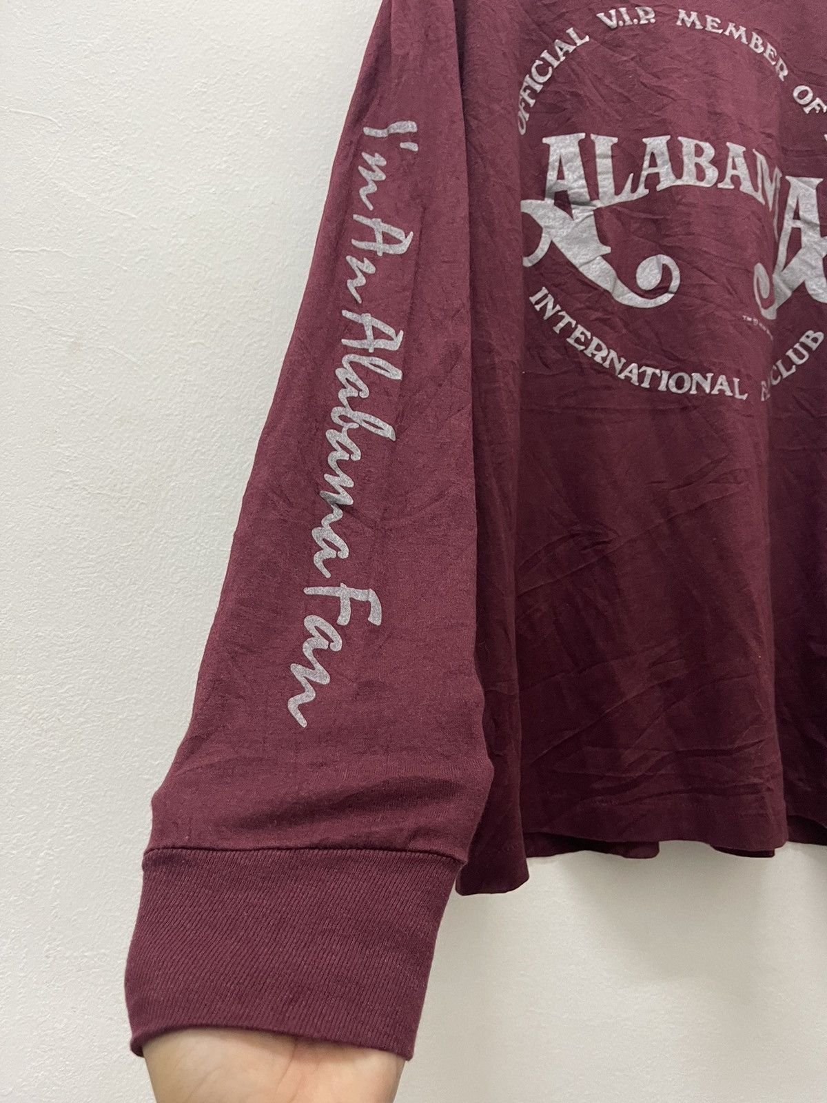 Band Tees Rare 80s Vintage ALABAMA VIP International Fan Club Limited Size US L / EU 52-54 / 3 - 2 Thumbnail
