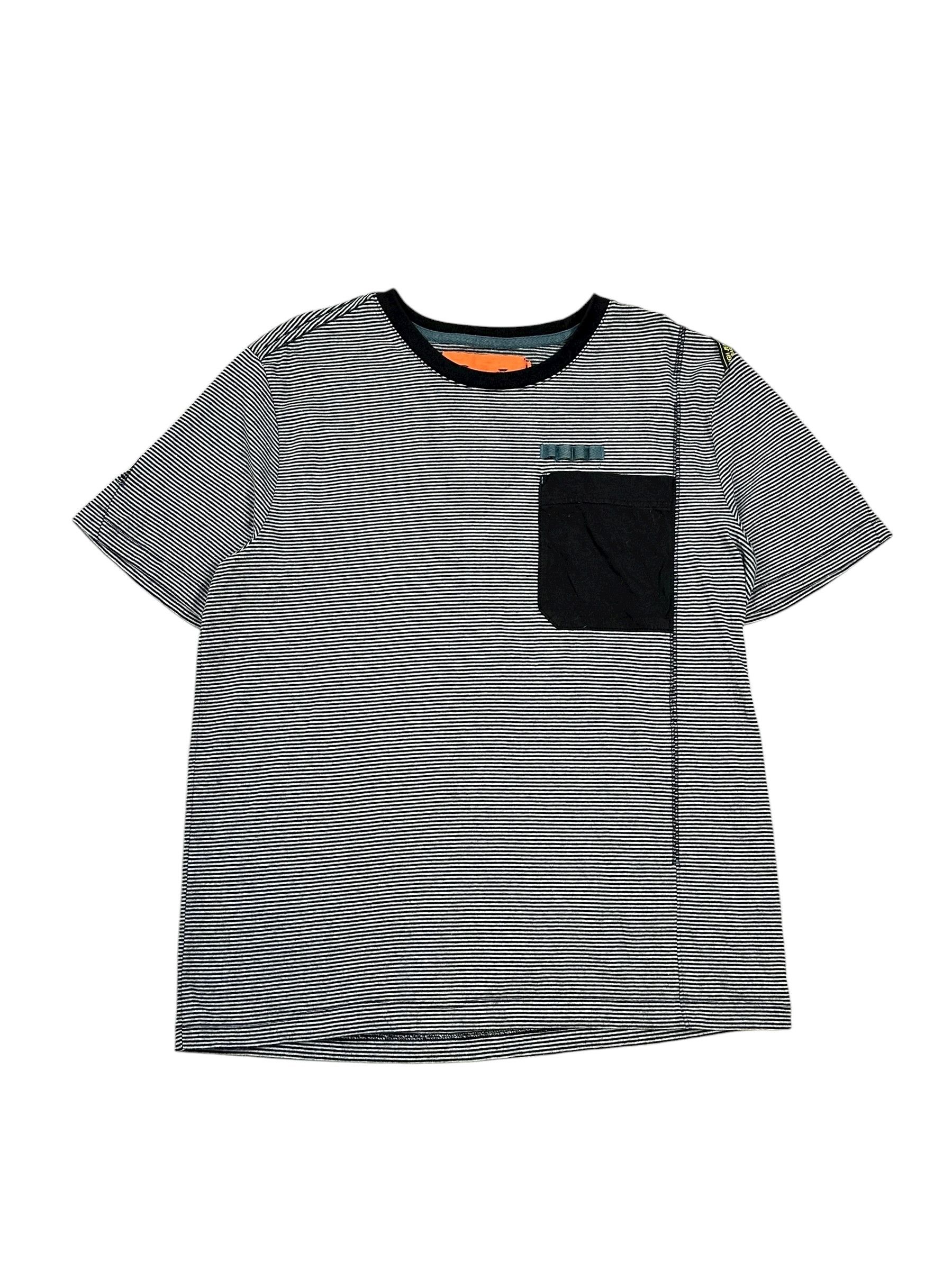 Japanese Brand Tough Jeansmith Stripped Vintage Rare Military T-Shirt Size US M / EU 48-50 / 2 - 1 Thumbnail