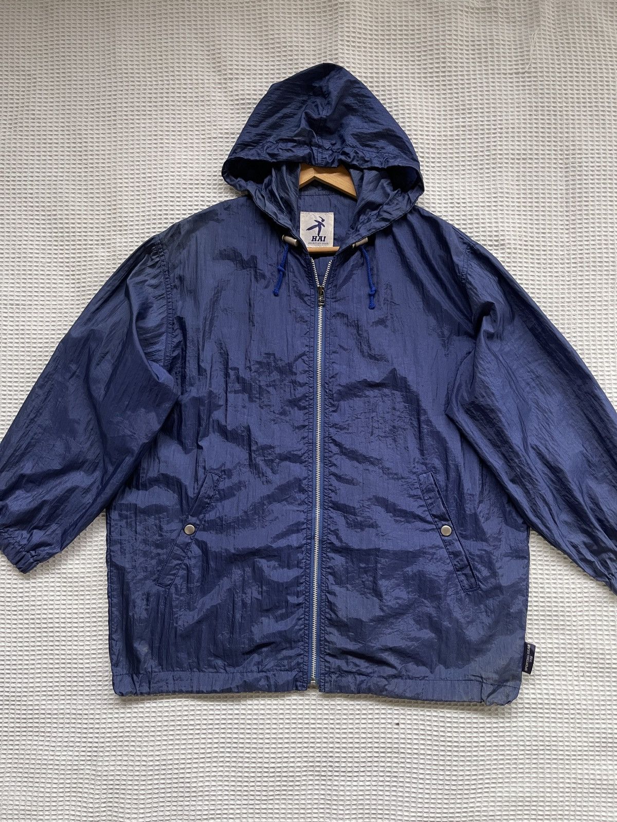 Hai Sporting Gear × Issey Miyake × Vintage Last Drop🔥Vtg Hai Sporting Gear Issey Miyake Light Jacket Size US L / EU 52-54 / 3 - 17 Thumbnail