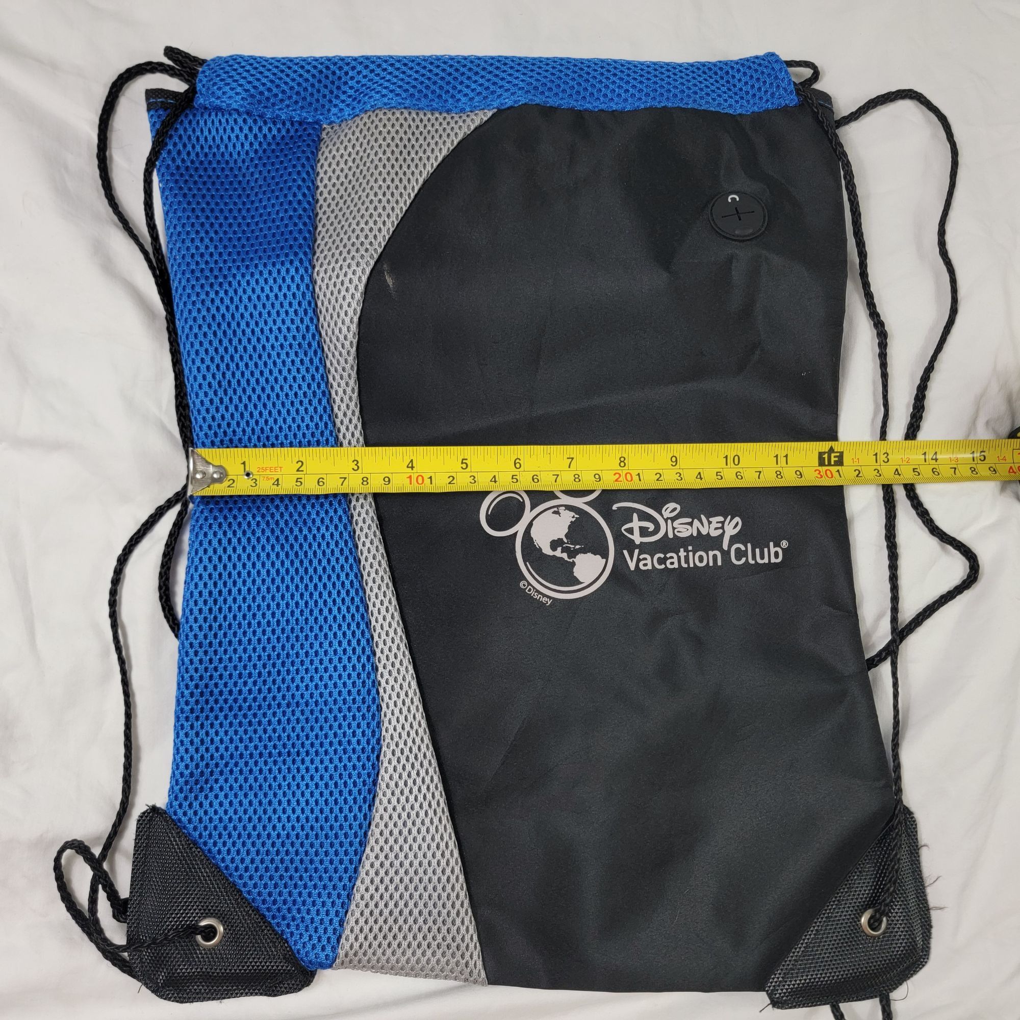 Disney Disney Vacation Club DVC Drawstring Backpack Microfiber Mesh Size ONE SIZE - 7 Thumbnail