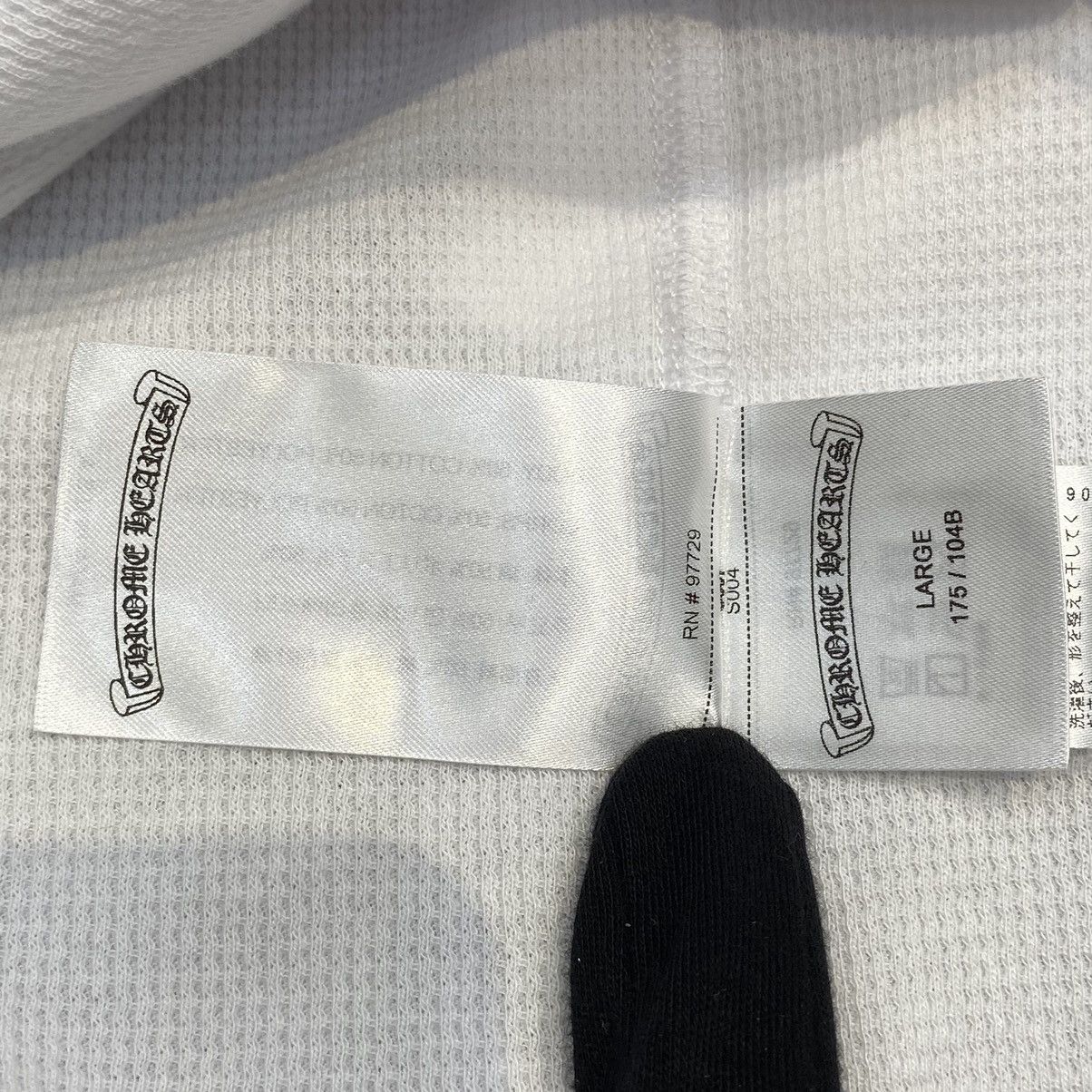 Chrome Hearts Chrome Hearts Dagger Thermal long t-shirt white Size L / US 10 / IT 46 - 10 Thumbnail