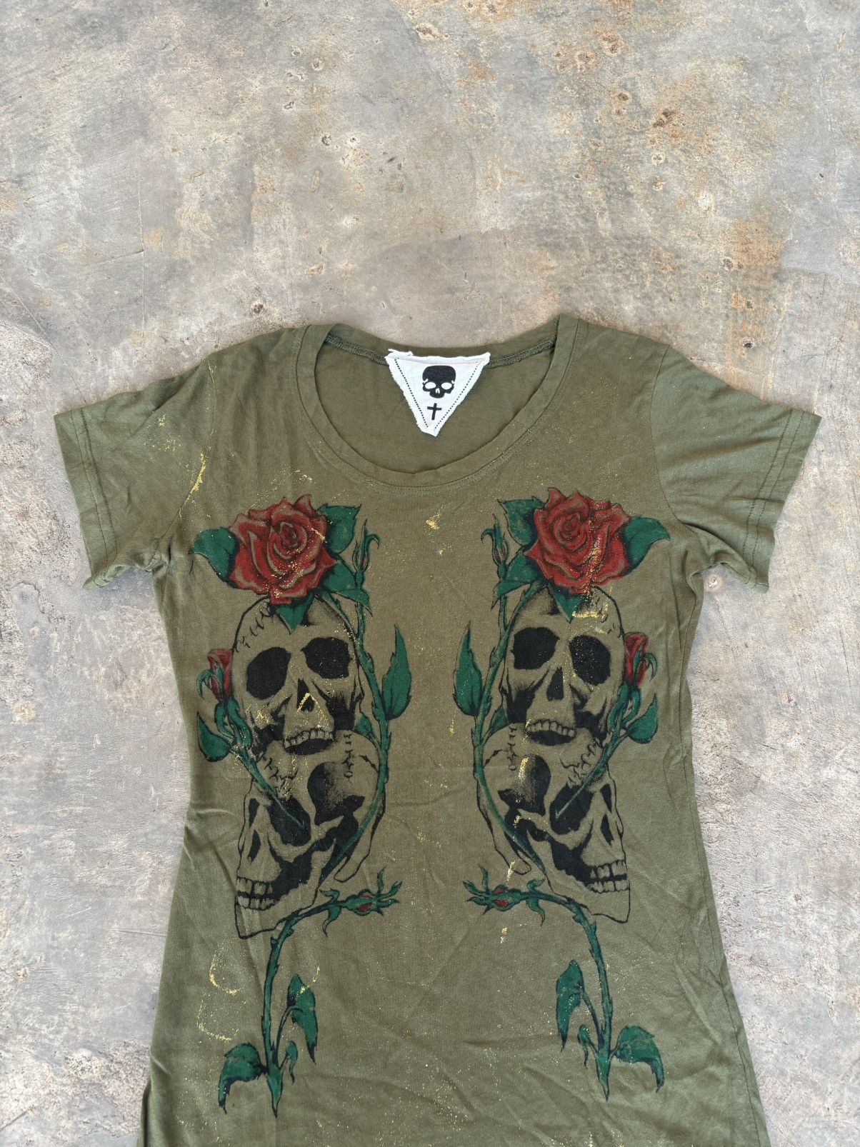 Hysteric Glamour × If Six Was Nine × Japanese Brand Y2k Poem Skull Ifsixwasnine lgb Punk Style Tshirt Size M / US 6-8 / IT 42-44 - 4 Thumbnail