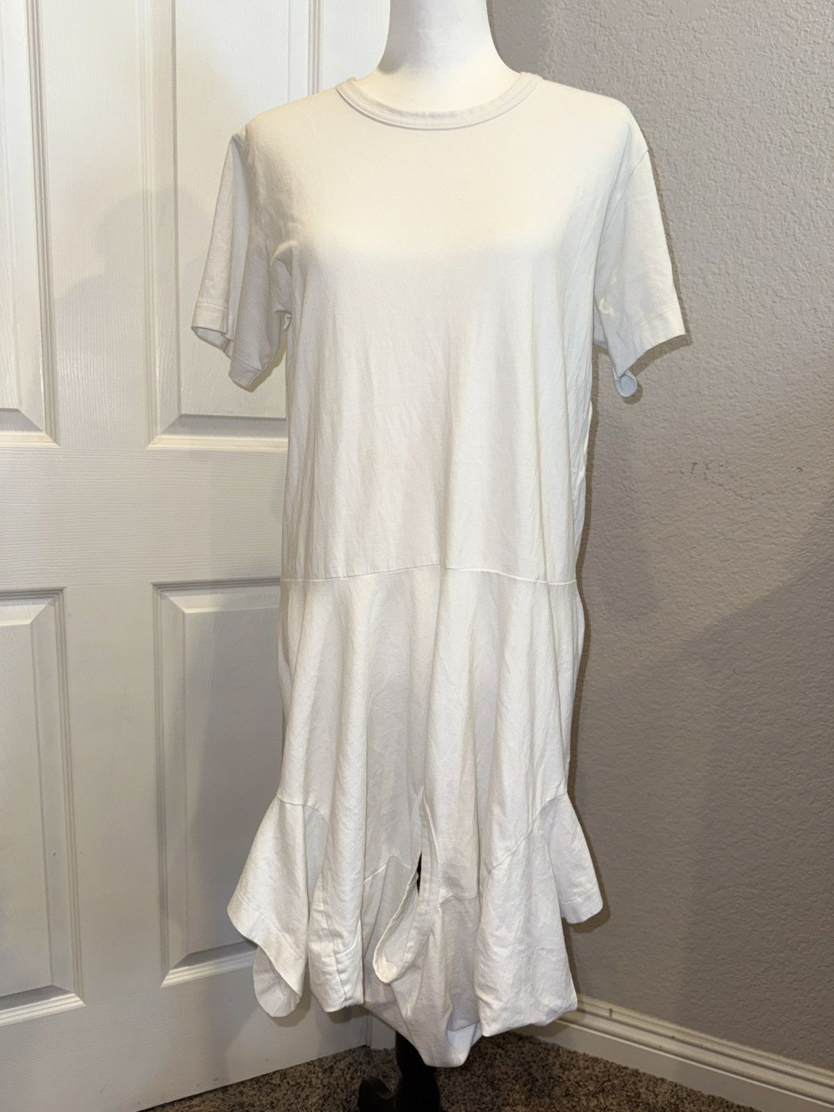 Comme des Garcons COMME DES GARÇONS Trompe L’Oeil 2 T-Shirt UpsideDown Dress L Size L / US 10 / IT 46 - 3 Thumbnail