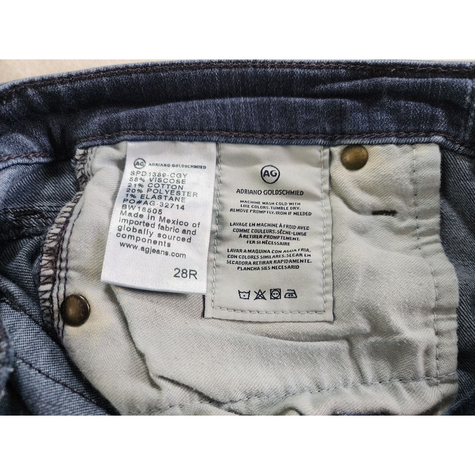 AG Adriano Goldschmied Adriano Goldschmeid Size 28 Womens The Legging Ankle Jeans Size 28" / US 6 / IT 42 - 4 Thumbnail