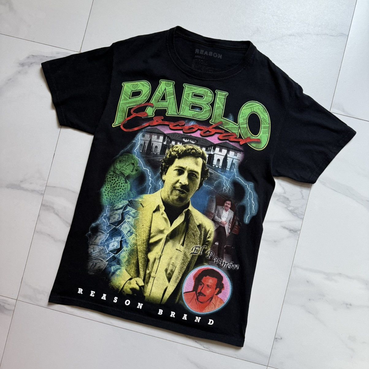 Reason Pablo Escobar El Patrón T-Shirt Size US S / EU 44-46 / 1 - 3 Thumbnail