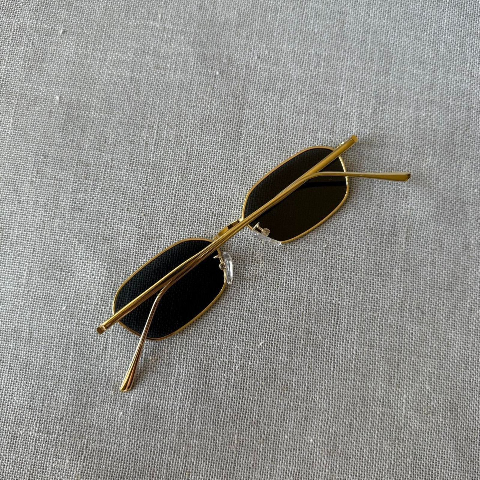 Other Oval gold frame sunglasses WMNS2 Size ONE SIZE - 4 Thumbnail