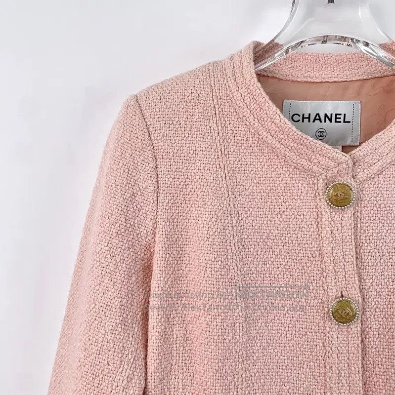 Chanel Chanel Pink Jacket for Women . Size XXS / US 00 / IT 34 - 3 Thumbnail