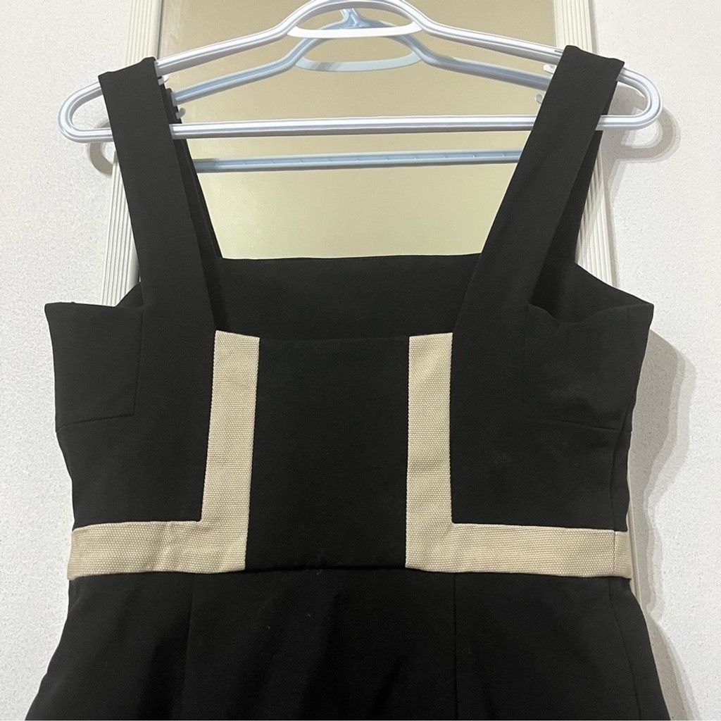 Diane von Furstenberg DVF Diane Von Furstenberg Black Knit Sleeveless Midi Dress 6 Size M / US 6-8 / IT 42-44 - 4 Thumbnail