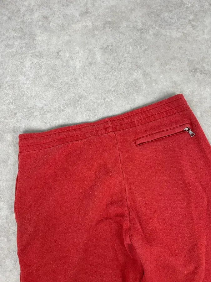 Prada 2000s Prada Red Zip-Pocket Jogger Pants Size 26" / US 2 / IT 38 - 8 Thumbnail