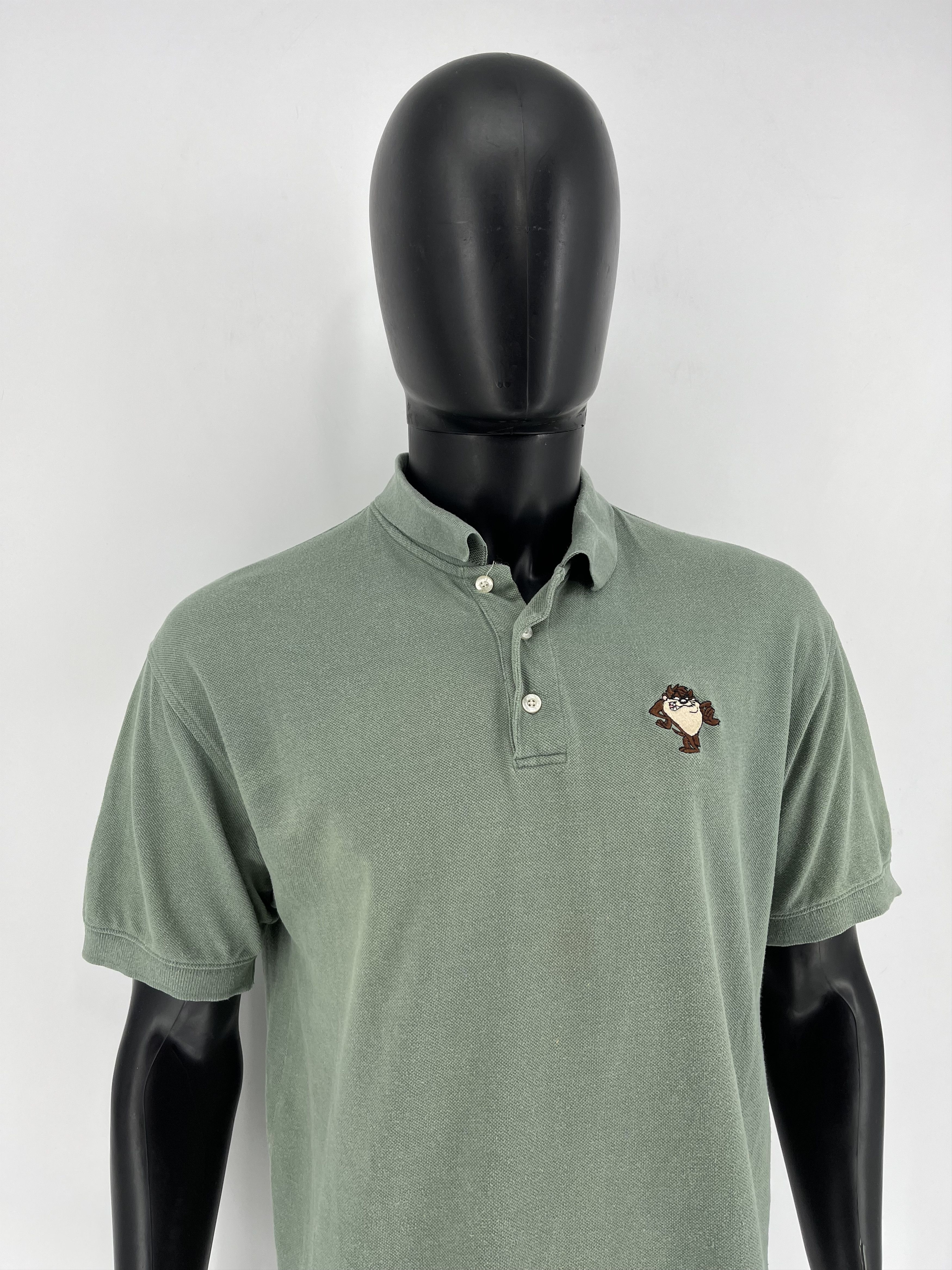 Vintage × Warner Bros Vintage Warner Bros handsome devil Shirt 2000 Polo Mint Size US M / EU 48-50 / 2 - 5 Thumbnail