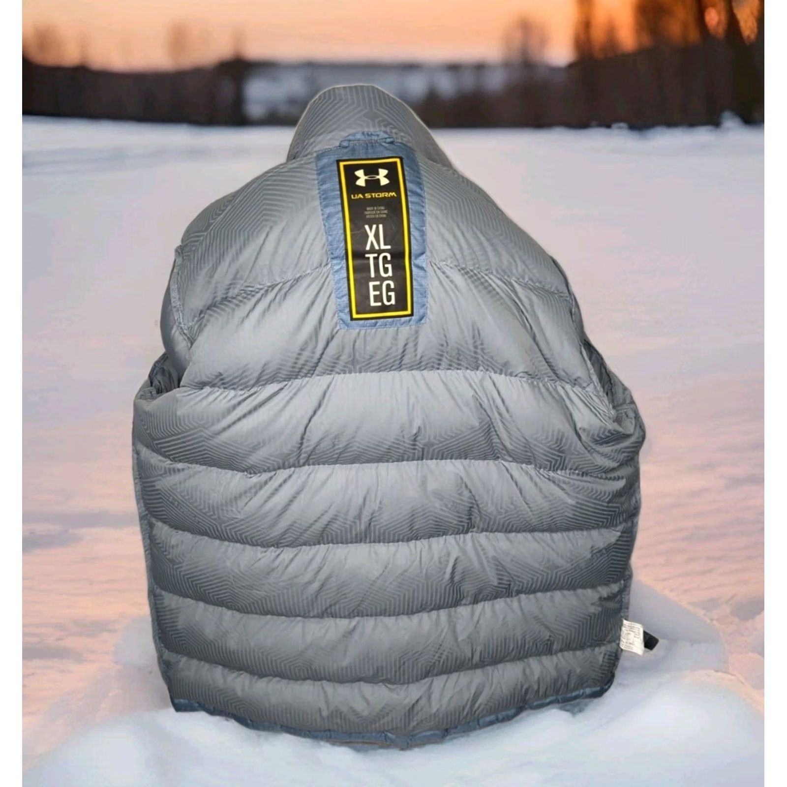Under Armour Under Armour Storm Infrared Down Puffer Jacket Winter Coat Blue Mens XL Size US XL / EU 56 / 4 - 6 Thumbnail
