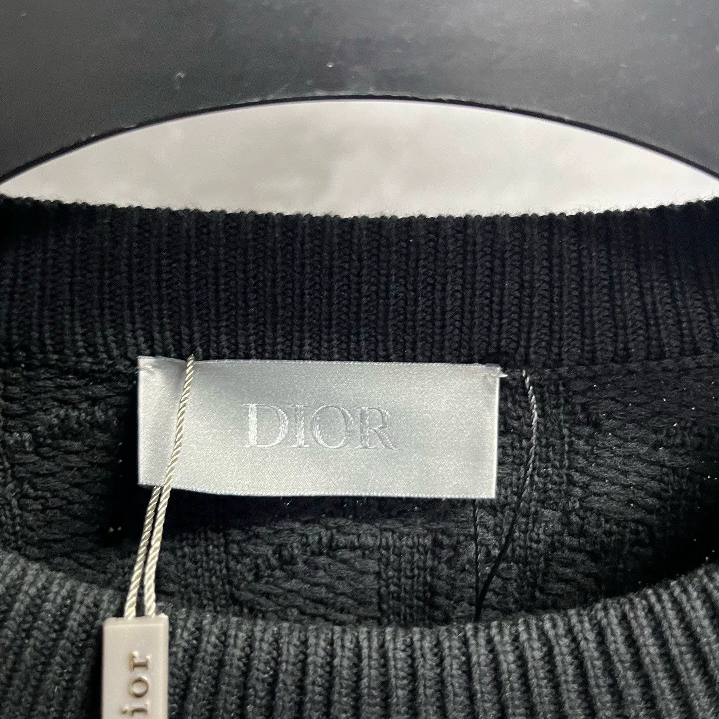 Dior dior black knit crew neck sweater Size US XXL / EU 58 / 5 - 2 Thumbnail