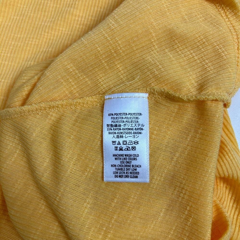 Free People Free People l Long Beach Ribbed Tank Yellow Medium Size M / US 6-8 / IT 42-44 - 8 Thumbnail