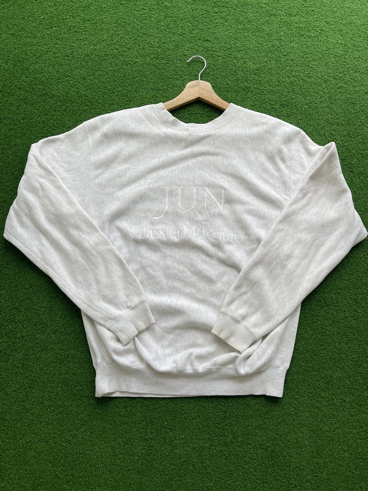 image of If Six Was Nine x Jun Takahashi Vintage Jun Men Classical Elegance Embroidery Very in Grey (Size Me