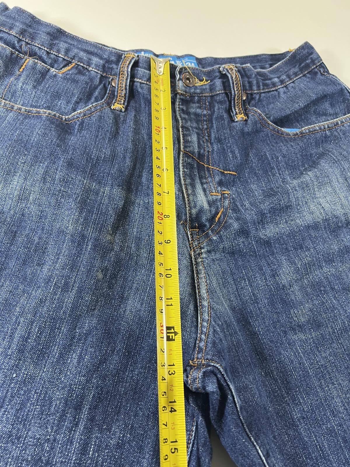 Unknown London Vintage Men's Rocawear Blue Denim Shorts Size 34 Size US 34 / EU 50 - 8 Thumbnail