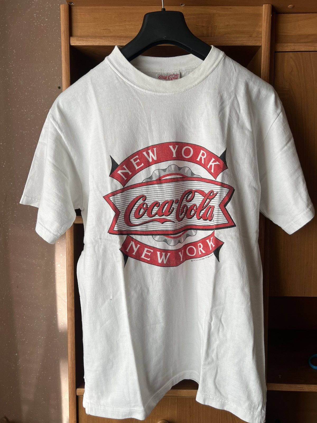 Coca Cola × Vintage Coca Cola 1991 New York Size US S / EU 44-46 / 1 - 1 Thumbnail