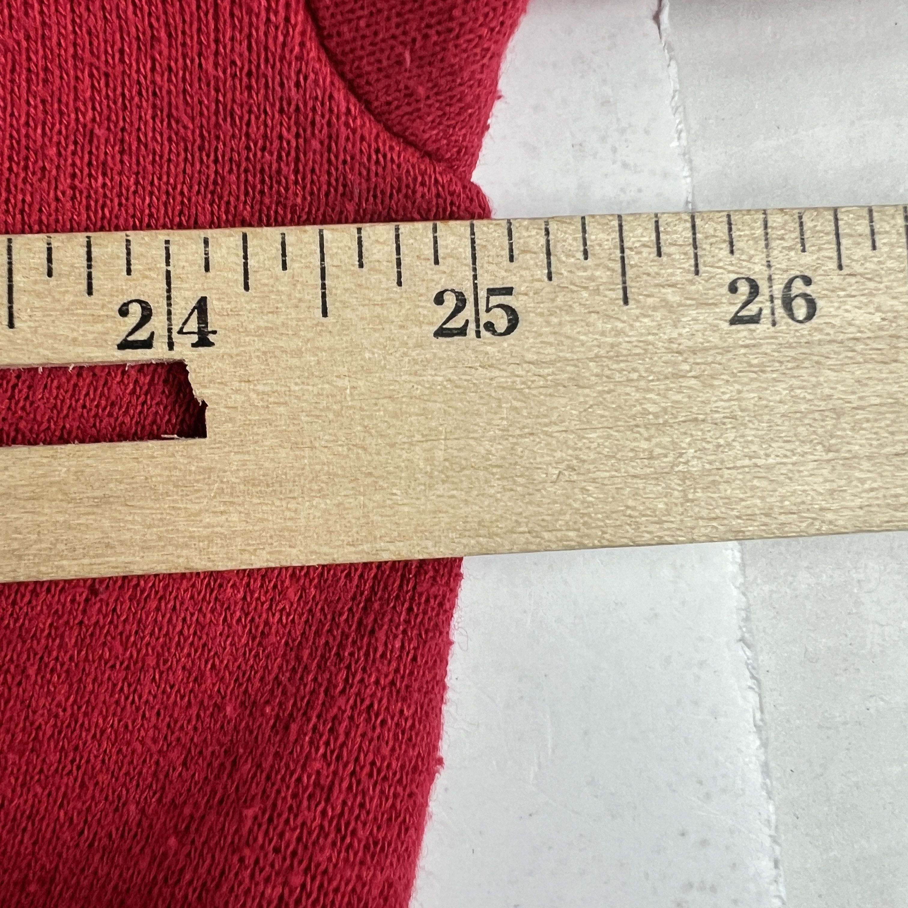Logo Athletic × NCAA × Vintage VTG 90s Indiana Hoosiers Sweatshirt Red Faded Crewneck Size US XL / EU 56 / 4 - 14 Thumbnail