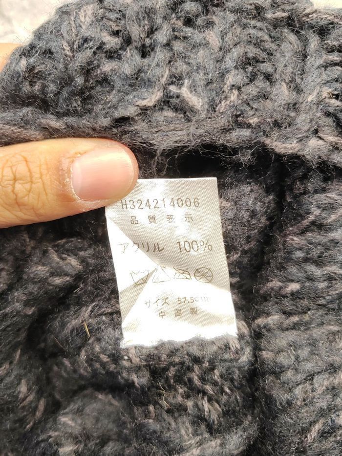 Japanese Brand Vintage Unknown Japanese Knit Snowcap Beanie Size ONE SIZE - 4 Thumbnail