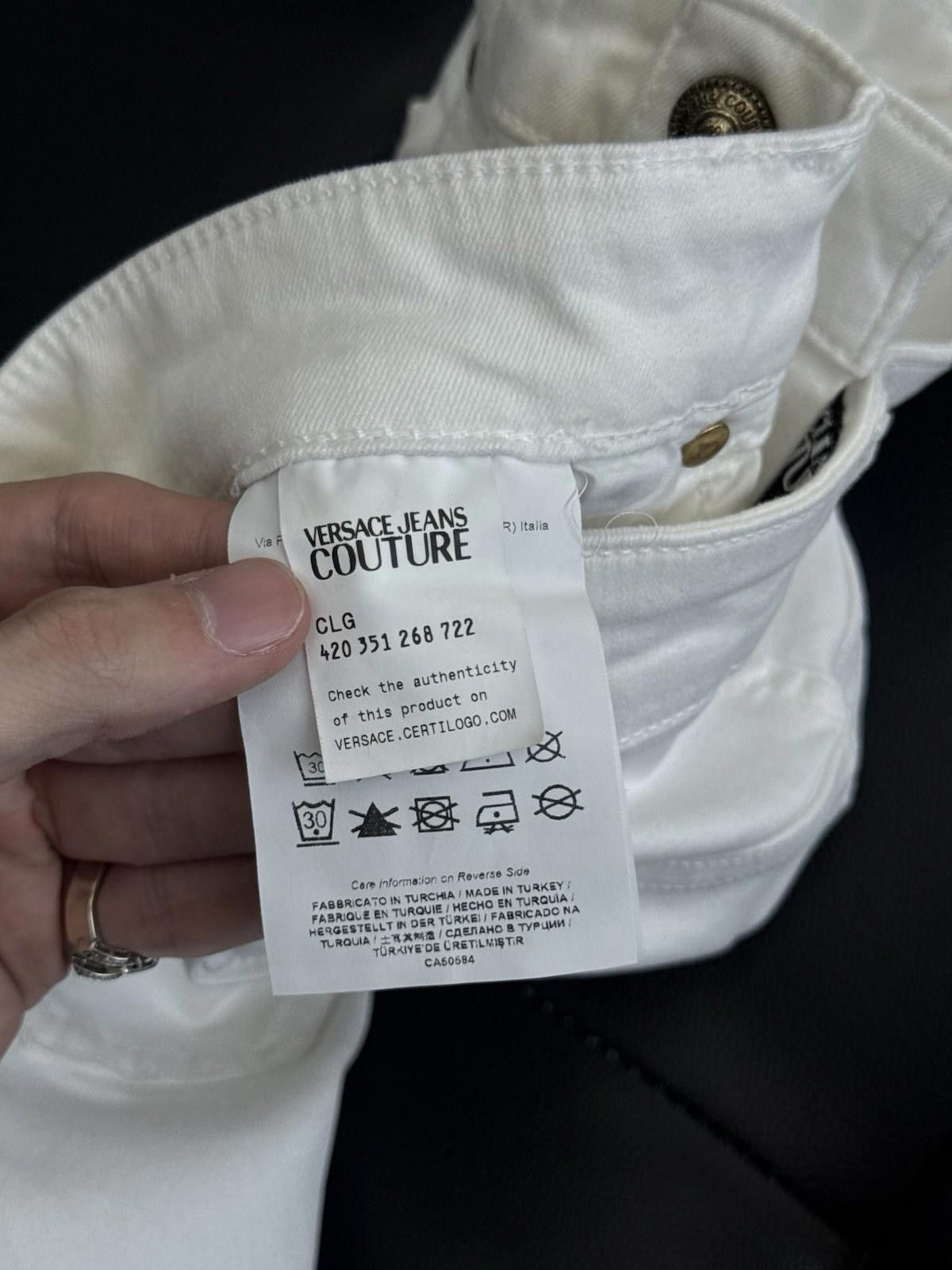 Versace Versace Classic Men’s White Off White Pants Size 31 Size US 31 - 9 Thumbnail